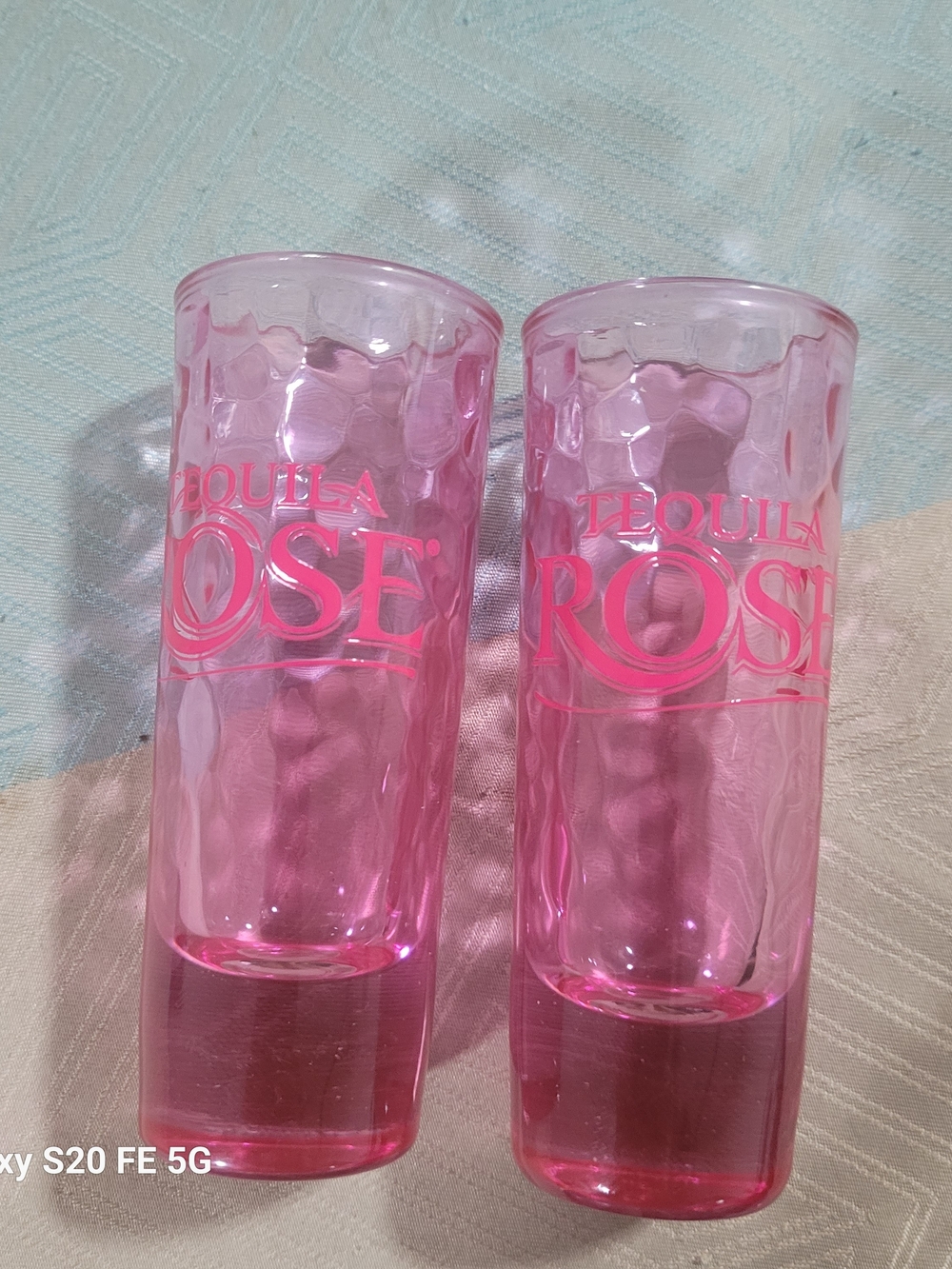 Tequila Rose Pink Shot Glasses - Branded Set